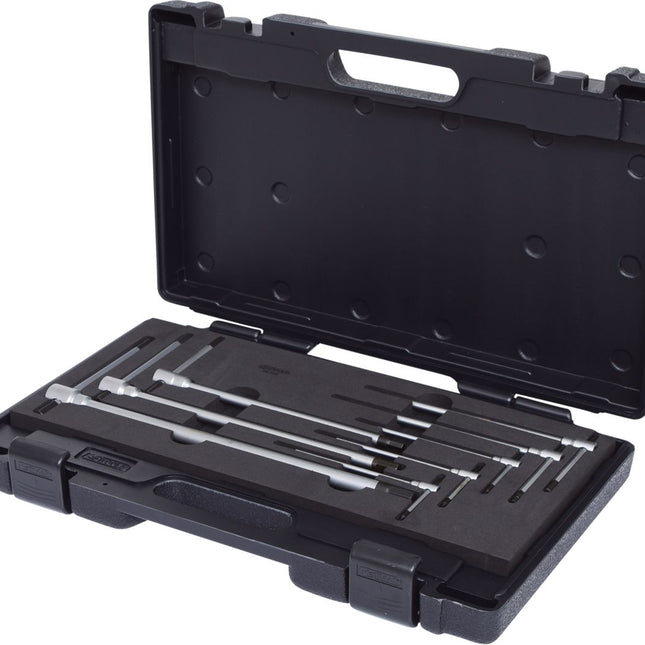 KS TOOLS 3-Wege T-Griff-Innensechskant-Schlüssel-Satz, 8-tlg ( 158.5100 ) - Toolbrothers