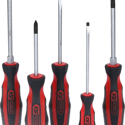 KS TOOLS ERGOTORQUEplus Schraubendreher-Satz, 5-tlg ( 159.0005 ) - Toolbrothers