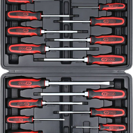 KS TOOLS ERGOTORQUEplus Schraubendreher- und Bit-Satz, 39-tlg ( 159.0100 ) - Toolbrothers