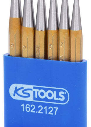 KS TOOLS Durchtreibersatz, 6-tlg in Kunststoffständer  ( 162.2127 )