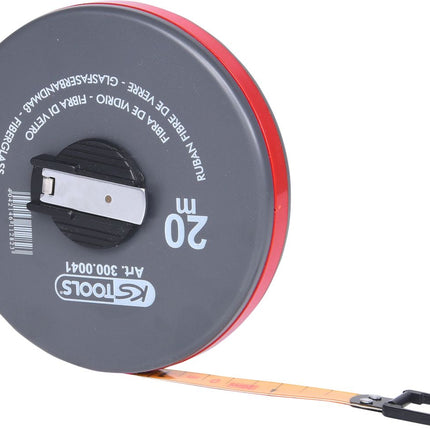 KS TOOLS Kapselbandmaß mit Kunststoffband, 20m ( 300.0041 ) - Toolbrothers