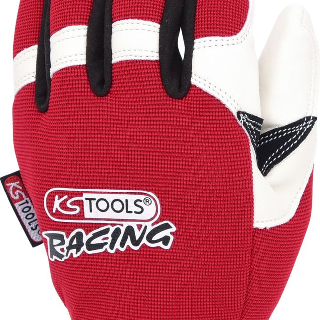 KS TOOLS Leder-Mechaniker-Handschuh, Vibrationsgedämmt, 11 ( 310.0260 ) - Toolbrothers