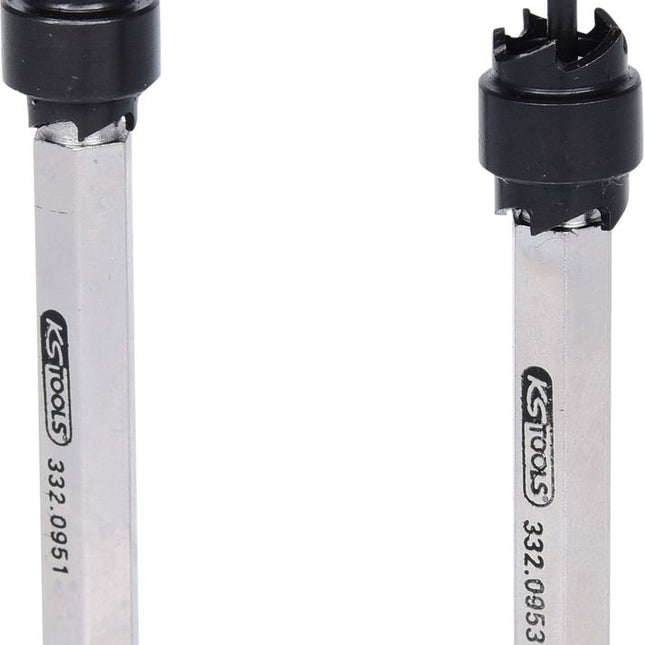 KS TOOLS HSS Schweißpunkt-Fräser-Satz, 2-tlg, 8-10mm ( 332.0950 ) - Toolbrothers