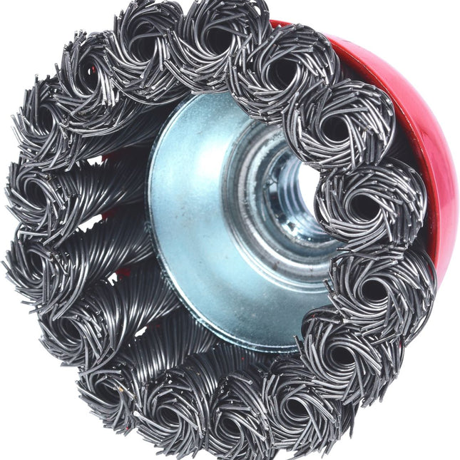KS TOOLS Stahldrahttopfbürste 0,5mm, Ø 65mm ( 340.0022 ) - Toolbrothers