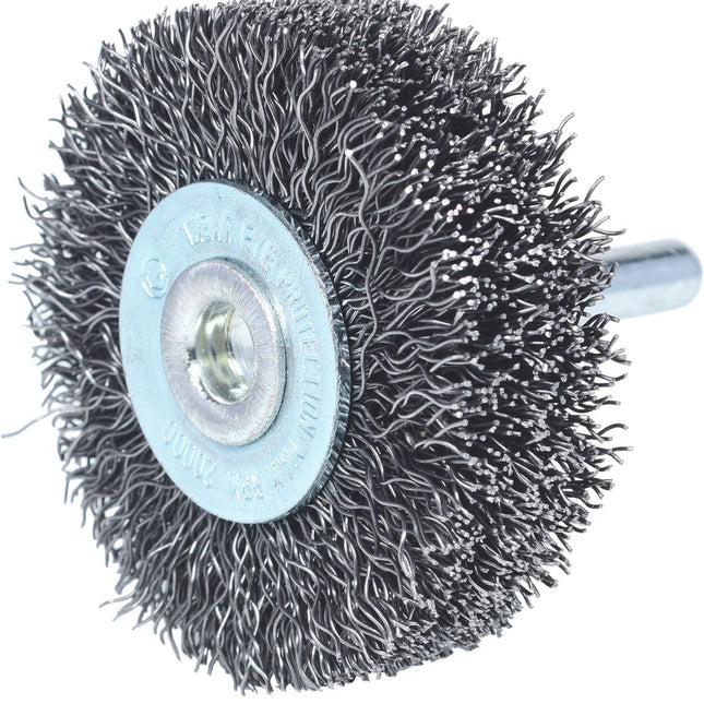 KS TOOLS Stahldrahtbürstenscheibe 0,3mm, Ø 50mm ( 340.0029 ) - Toolbrothers