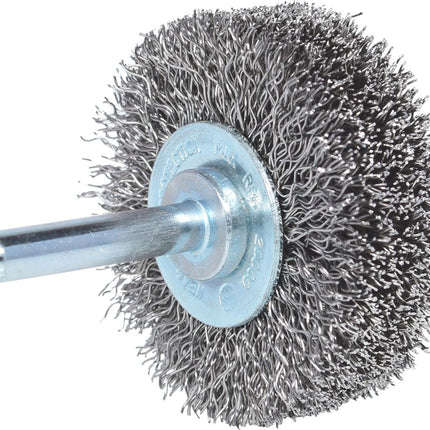 KS TOOLS Rostfreie Stahldrahtbürstenscheibe 0,3mm, Ø 50mm ( 340.0034 ) - Toolbrothers