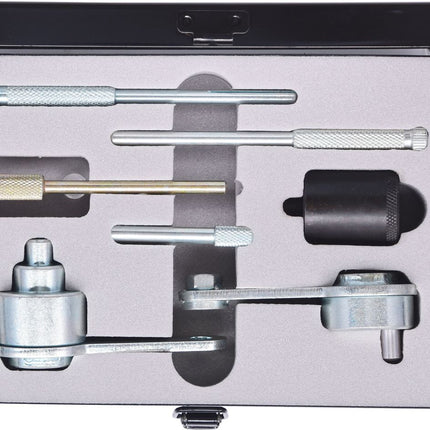 KS TOOLS Motoreinstell-Werkzeug-Satz für Land Rover / Jaguar, Diesel, 7-tlg ( 400.0375 ) - Toolbrothers