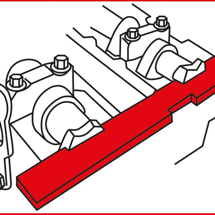 KS TOOLS Serie di utensili per messa in fase motore per Ford, 17 pz ( 400.1200 )