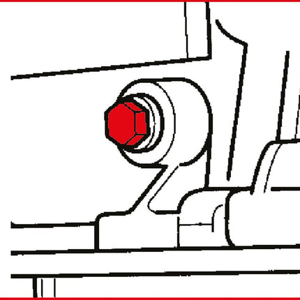 KS TOOLS Serie di utensili per messa in fase motore per Ford / Volvo, 4 pz ( 400.1525 )