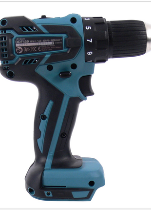 Makita DDF 459 ZE 18 V Li-ion Akku Bohrschrauber mit Einlage für Makpac - Toolbrothers