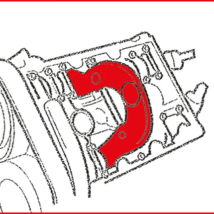 KS TOOLS Motoreinstell-Werkzeug-Satz für VAG, 5-tlg Audi A4+A6 ( 400.2275 ) - Toolbrothers
