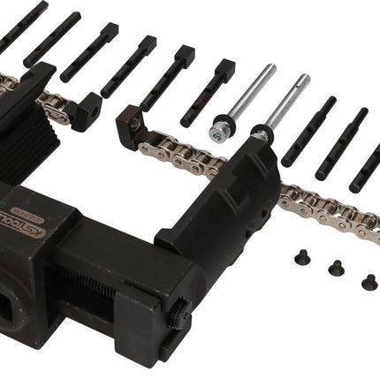 KS TOOLS Vario-Muttern- und Kappenschlüssel-Satz, 14-tlg ( 450.0190 ) - Toolbrothers