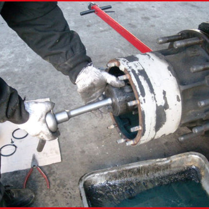 KS TOOLS 3/4" Nutmuttern-Schlüssel Scania 8 Zapfen für Scania ( 450.0236 ) - Toolbrothers