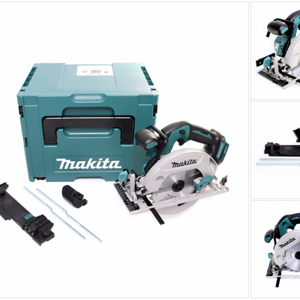 Makita DHS 680 ZJ cordless circular saw 18 V 165 mm brushless + adapter + Makpac - without battery, without charger