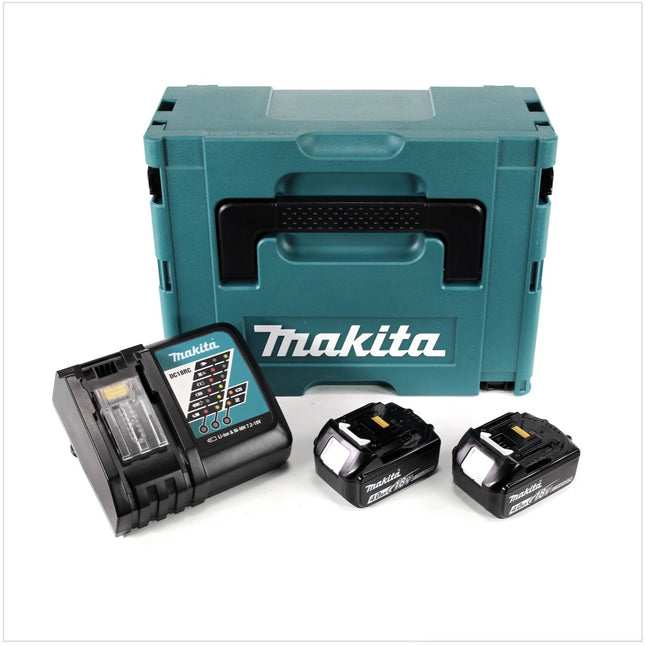 Makita Power Source Kit 18V mit 2x BL1840B Akku 4,0Ah + DC18RC Ladegerät + Makpac ( 197494-9 ) - Toolbrothers