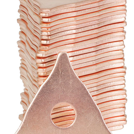 KS TOOLS Dreispitz-Lochscheiben verkupfert, 100er Pack ( 500.8595 ) - Toolbrothers