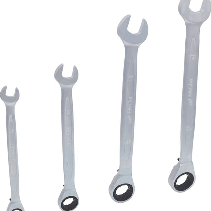 KS TOOLS GEARplus Ratschenringmaulschlüssel-Satz, umschaltbar, 4-tlg ( 503.4604 ) - Toolbrothers