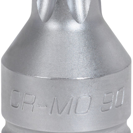 KS TOOLS 3/4" Kraft-Bit-Stecknuss Torx mit Bohrung, kurz, TB90 ( 515.0018 ) - Toolbrothers