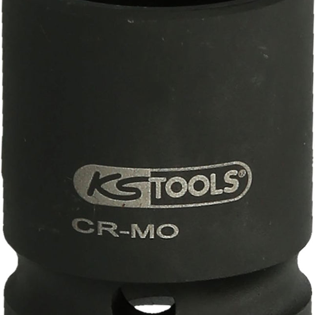 KS TOOLS 1" Sechskant-Kraft-Stecknuss, kurz, 75mm ( 515.1775 ) - Toolbrothers