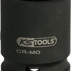 KS TOOLS Llave de vaso de impacto hexagonal de 1.1/2', 50 mm, corta ( 515.2131 )