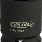 KS TOOLS 1.1/2' Bussola esagonale per avvitatore a impulsi 95 mm, corta ( 515.2154 )