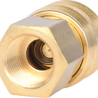 KS TOOLS Messing-Kupplung mit Innengewinde, G3/8