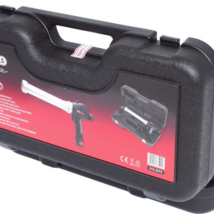 KS TOOLS Akku-Kartuschen-Pistole 400 ml mit 1 Akku und 1 Ladegerät ( 515.3575 ) - Toolbrothers