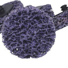 KS TOOLS Ersatz-Schleifpads, Ø50mm, Strip Rad lila, 10er Pack ( 515.5086 ) - Toolbrothers