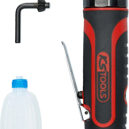 KS TOOLS 10 mm Druckluft-Winkelbohrmaschine ( 515.5465 ) - Toolbrothers