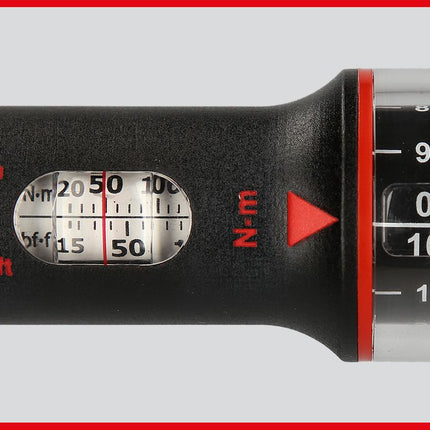 KS TOOLS 9x12mm ERGOTORQUE®precision Einsteck-Drehmomentschlüssel, 20-100Nm ( 516.1632 )
