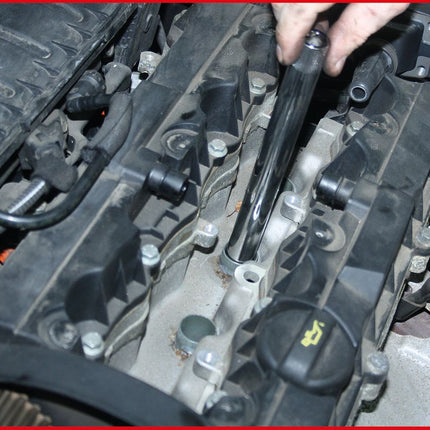 KS TOOLS 3/8" Zündkerzen-Stecknuss, lang, 21mm ( 517.1142 ) - Toolbrothers