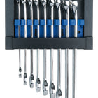 KS TOOLS CHROMEplus Ringmaulschlüssel-Satz, abgewinkelt, 9-tlg ( 518.0640 ) - Toolbrothers