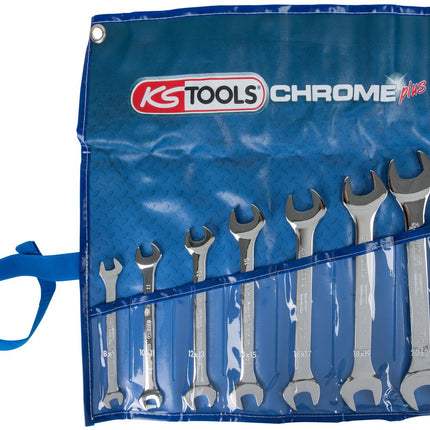 KS TOOLS CHROMEplus Doppel-Maulschlüssel-Satz, 7-tlg ( 518.0747 ) - Toolbrothers