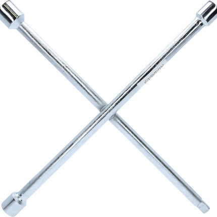 KS TOOLS Radkreuzschlüssel f.PKW,1/2"x17x19x21mm ( 518.1153 ) - Toolbrothers