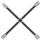 KS TOOLS Rad-Kreuzschlüssel mit Gleitgelenk für PKW, 1/2