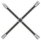 KS TOOLS Rad-Kreuzschlüssel mit Gleitgelenk für PKW, 1/2