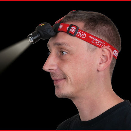 KS TOOLS perfectLight Kopflampe mit Fokus 140 Lumen ( 550.1238 ) - Toolbrothers