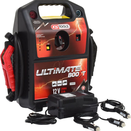KS TOOLS 12 V Batterie-Booster, mobiles Starthilfegerät 850 A ( 550.1810 ) - Toolbrothers