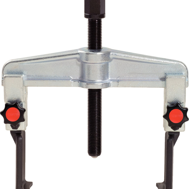 KS TOOLS Extractor universal de sujeción rápida de 2 garras con garras delgadas, 25-130 mm ( 620.1102 )