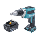 Makita DFS 452 M1 Akku Schnellbauschrauber 18 V Brushless + 1x Akku 4,0 Ah - ohne Ladegerät - Toolbrothers