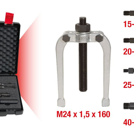 KS TOOLS Serie di estrattori p.interni,Ø15-75mm,5 pz ( 660.0015 )