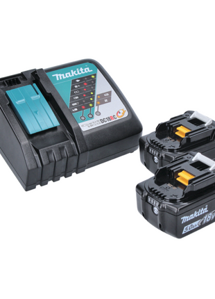 Makita DFS 452 RTJ Akku Schnellbauschrauber 18 V Brushless + 2x Akku 5,0 Ah + Ladegerät + Makpac - Toolbrothers