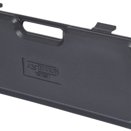 KS TOOLS Zestaw narzędzi do montażu uszczelnienia olejowego i uszczelnienia promieniowego wału, 24-częściowy ( 700.1280 )