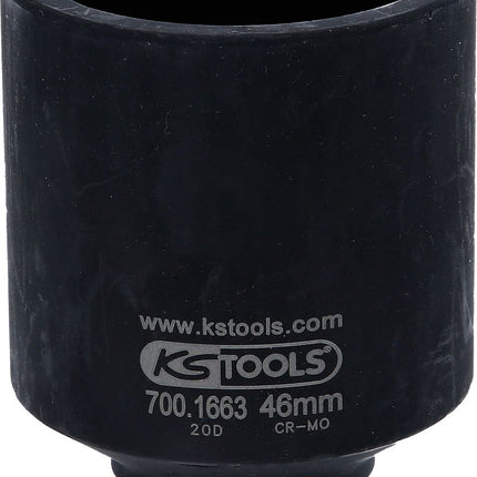 KS TOOLS Traggelenk-Stecknuss für Renault Master und Opel Movano, 46 mm ( 700.1663 ) - Toolbrothers