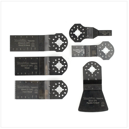 Makita 42 tlg. Multifunktionswerkzeug Zubehör Set + Staubabsaugungsset in Einlage für DTM 50 - Toolbrothers