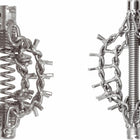 KS TOOLS Kettenschleuderkopf mit Spike-Kette, 2 Ketten Ø30mm,16mm ( 900.2186 )