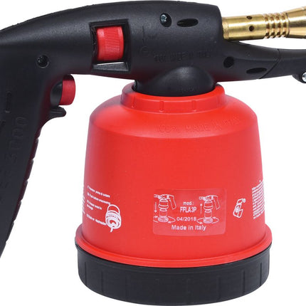 KS TOOLS Universal-Kartuschenlötgerät mit Piezo-Zündung, rot ( 903.5902 ) - Toolbrothers