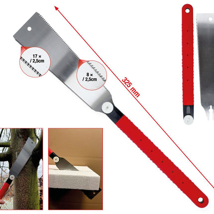 KS TOOLS Japan-Zugsäge, doppelverzahnt ( 907.2113 ) - Toolbrothers