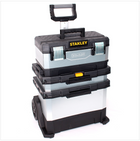 Stanley Werkzeugbox mit integrierter Schublade - rollende Werkstatt (Galvanisiert) 1-95-833 - Toolbrothers