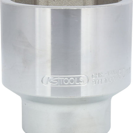 KS TOOLS 1" Sechskant-Stecknuss, kurz, 60mm ( 911.1060 ) - Toolbrothers